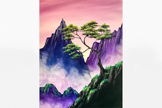 Paint Nite: Misty Mystic Mountains (Ages 18+)